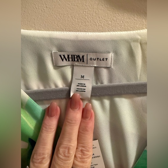 Tropical Leaf Print Dress - Picture 4 of 5